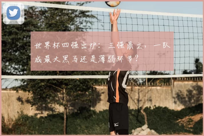 世界杯四强出炉:三强鼎立,一队成最大黑马还是薄弱环节?