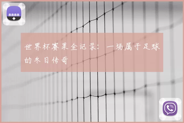 世界杯赛果全记录:一场属于足球的冬日传奇